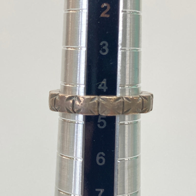【中古品】【レディース】 DEAL DESIGN ディールデザイン MICRO CROSS RING マイクロクロスリング アクセサリー 指輪 193-260804-kk-23-hon カラー：シルバー 4.5号 万代Net店