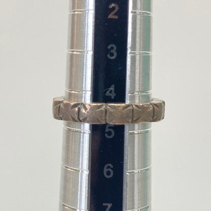 【中古品】【レディース】 DEAL DESIGN ディールデザイン MICRO CROSS RING マイクロクロスリング アクセサリー 指輪 193-260804-kk-23-hon カラー：シルバー 4.5号 万代Net店