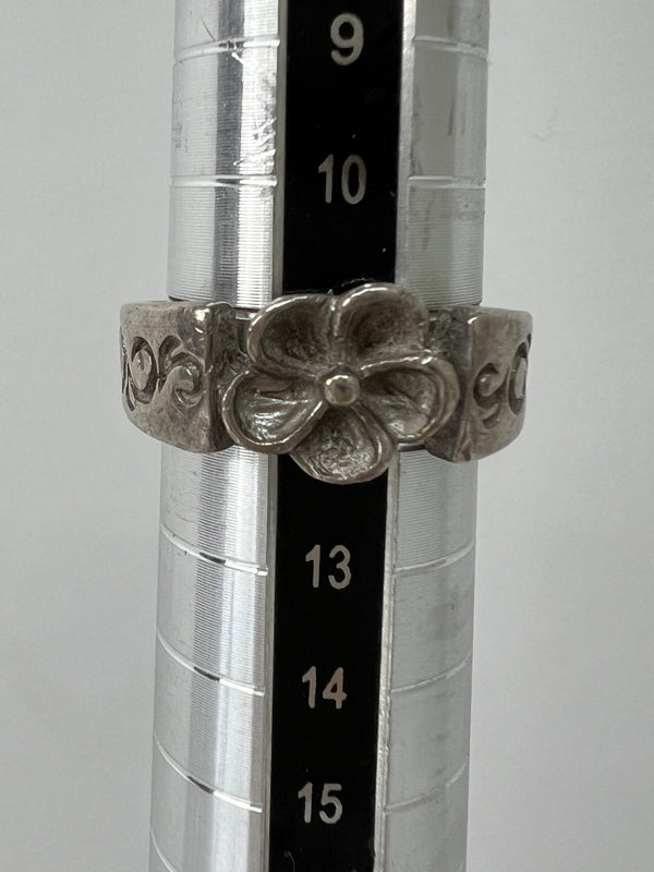【中古品】【レディース】 SAAD サード FLOUR MOTIF RING フラワーモチーフリング アクセサリー 指輪 ネイティブジュエリー SV950 191-260727-kk-12-hon カラー：SILVER 12号 万代Net店