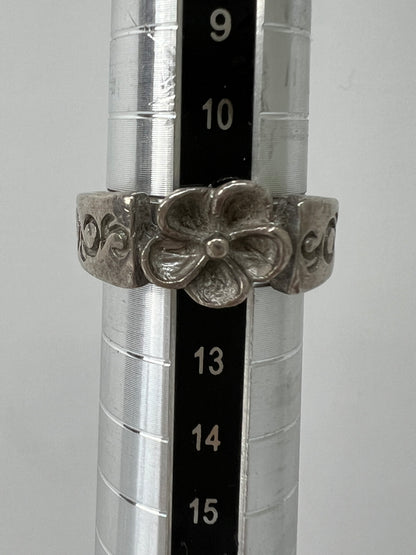 【中古品】【レディース】 SAAD サード FLOUR MOTIF RING フラワーモチーフリング アクセサリー 指輪 ネイティブジュエリー SV950 191-260727-kk-12-hon カラー：SILVER 12号 万代Net店