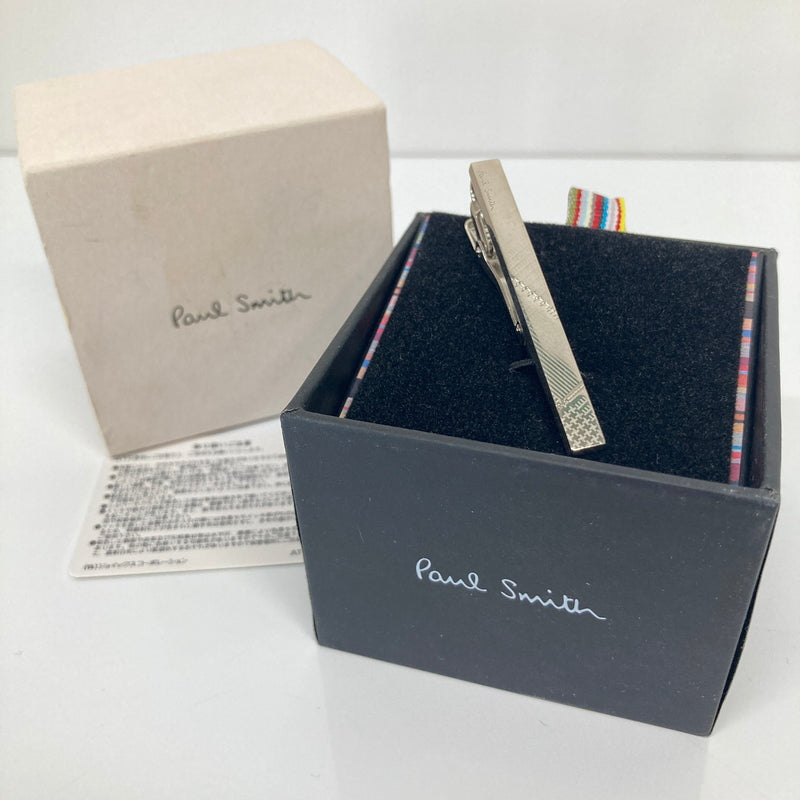 【中古品】【メンズ】 Paul Smith ポール・スミス DESIGN NECKTIE PIN デザイン ネクタイピン 服飾雑貨 スーツ用小物 アクセサリー 193-260804-kk-20-hon カラー：シルバー 万代Net店