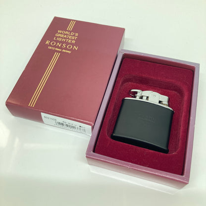 【中古品】【メンズ】 RONSON ロンソン STANDARD OIL LIGHTER R02-1028 スタンダード オイルライター アクセサリー 服飾雑貨 206-260804-kk-21-hon カラー：ブラック 万代Net店