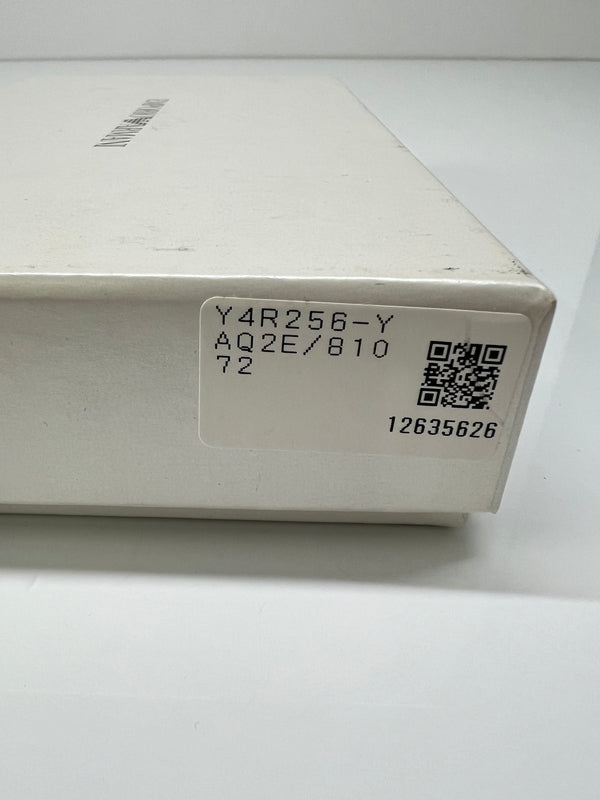 【中古品】【メンズ】 EMPORIO ARMANI エンポリオ・アルマーニ LEATHER LONG WALLET Y4R256 YAQ2E 81072 レザー ロングウォレット 二つ折り長財布 200-260801-kk-33-hon カラー：BLACK 万代Net店
