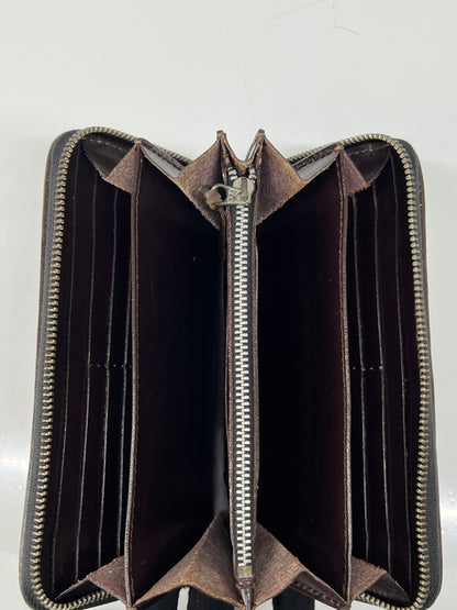 【中古品】【メンズ】 DAYSART デイズアート ARABESQE CARVING WALLET アラベスク カービングウォレット 長財布 ラウンドファスナーウォレット 200-260801-kk-37-hon カラー：NATURAL 万代Net店