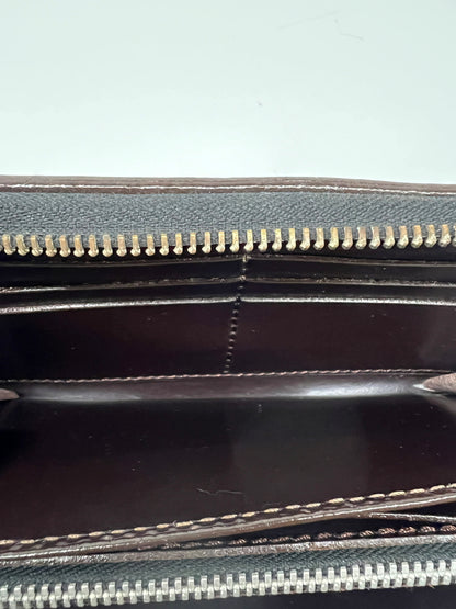 【中古品】【メンズ】 DAYSART デイズアート ARABESQE CARVING WALLET アラベスク カービングウォレット 長財布 ラウンドファスナーウォレット 200-260801-kk-37-hon カラー：NATURAL 万代Net店