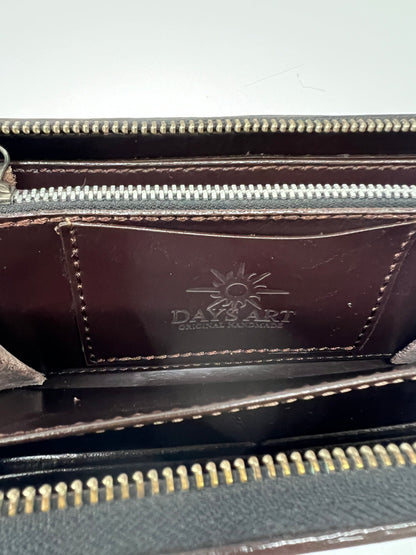 【中古品】【メンズ】 DAYSART デイズアート ARABESQE CARVING WALLET アラベスク カービングウォレット 長財布 ラウンドファスナーウォレット 200-260801-kk-37-hon カラー：NATURAL 万代Net店