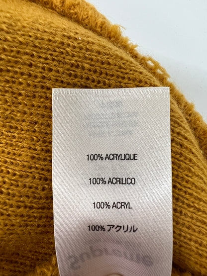 【中古品】【メンズ】 Supreme シュプリーム 21AW DEMON BEANIE デモンビーニー 帽子 ニットキャップ 149-260801-kk-13-hon サイズ：F カラー：MUSTARD 万代Net店
