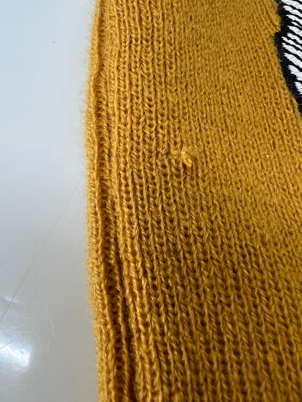 【中古品】【メンズ】 Supreme シュプリーム 21AW DEMON BEANIE デモンビーニー 帽子 ニットキャップ 149-260801-kk-13-hon サイズ：F カラー：MUSTARD 万代Net店