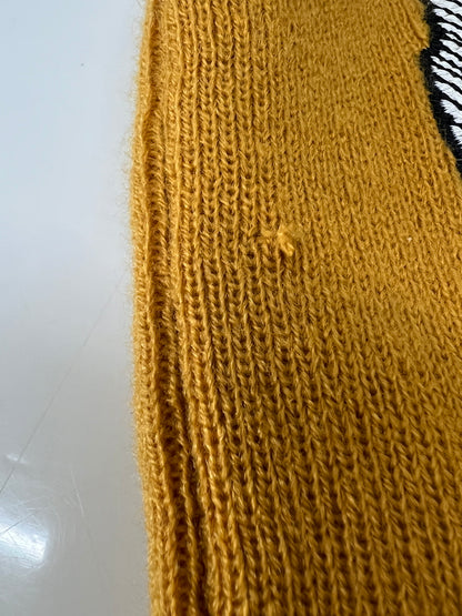 【中古品】【メンズ】 Supreme シュプリーム 21AW DEMON BEANIE デモンビーニー 帽子 ニットキャップ 149-260801-kk-13-hon サイズ：F カラー：MUSTARD 万代Net店