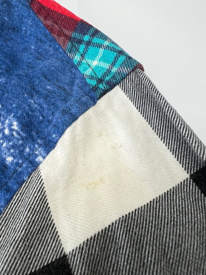 【中古品】【メンズ】 Supreme シュプリーム 18SS MLK ZIP UP FLANNEL SHIRT マーティン・ルーサー・キング・ジュニア ジップアップ フランネルシャツ 長袖 トップス 149-260801-kk-24-hon サイズ：M カラー：MULTICOLOR 万代Net店