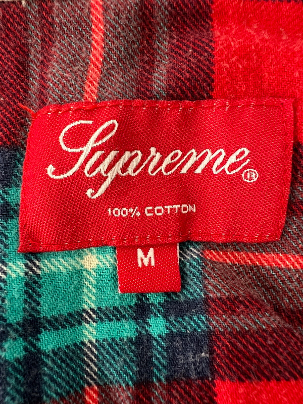 【中古品】【メンズ】 Supreme シュプリーム 18SS MLK ZIP UP FLANNEL SHIRT マーティン・ルーサー・キング・ジュニア ジップアップ フランネルシャツ 長袖 トップス 149-260801-kk-24-hon サイズ：M カラー：MULTICOLOR 万代Net店