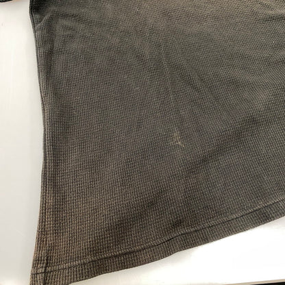 【中古品】【メンズ】 SUPREME シュプリーム 19SS STRIPE RIB WAFFLE TOP ストライプ リブ ワッフル トップ トップス 半袖 149-260706-cs-02-izu サイズ：M カラー：ブラック 万代Net店
