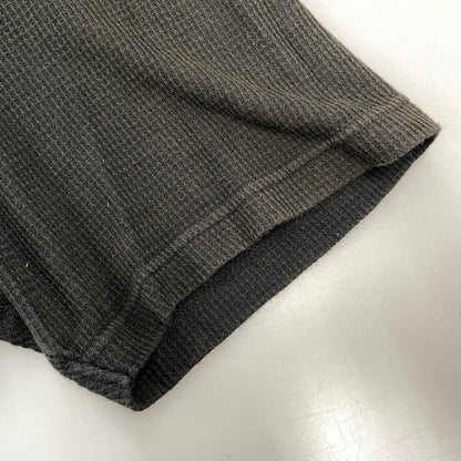【中古品】【メンズ】 SUPREME シュプリーム 19SS STRIPE RIB WAFFLE TOP ストライプ リブ ワッフル トップ トップス 半袖 149-260706-cs-02-izu サイズ：M カラー：ブラック 万代Net店