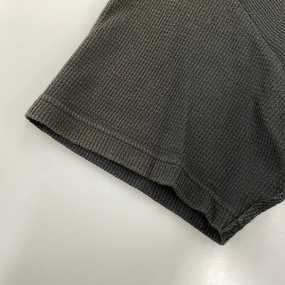 【中古品】【メンズ】 SUPREME シュプリーム 19SS STRIPE RIB WAFFLE TOP ストライプ リブ ワッフル トップ トップス 半袖 149-260706-cs-02-izu サイズ：M カラー：ブラック 万代Net店