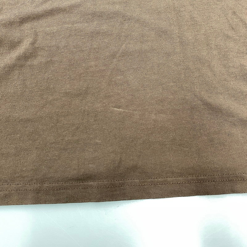 【中古品】【メンズ】 SUPREME シュプリーム ARABIC LOGO WASHED SS TEE アラビック ロゴ ウォッシュド ショートスリーブ Tシャツ トップス 半袖 149-260706-cs-03-izu サイズ：L カラー：ブラウン 万代Net店