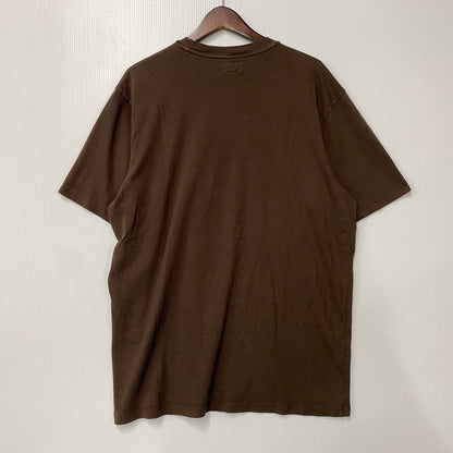 【中古品】【メンズ】 SUPREME シュプリーム ARABIC LOGO WASHED SS TEE アラビック ロゴ ウォッシュド ショートスリーブ Tシャツ トップス 半袖 149-260706-cs-03-izu サイズ：L カラー：ブラウン 万代Net店