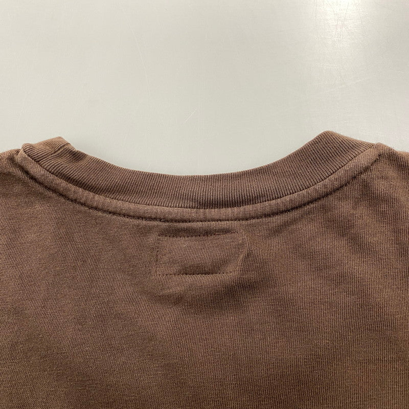 【中古品】【メンズ】 SUPREME シュプリーム ARABIC LOGO WASHED SS TEE アラビック ロゴ ウォッシュド ショートスリーブ Tシャツ トップス 半袖 149-260706-cs-03-izu サイズ：L カラー：ブラウン 万代Net店