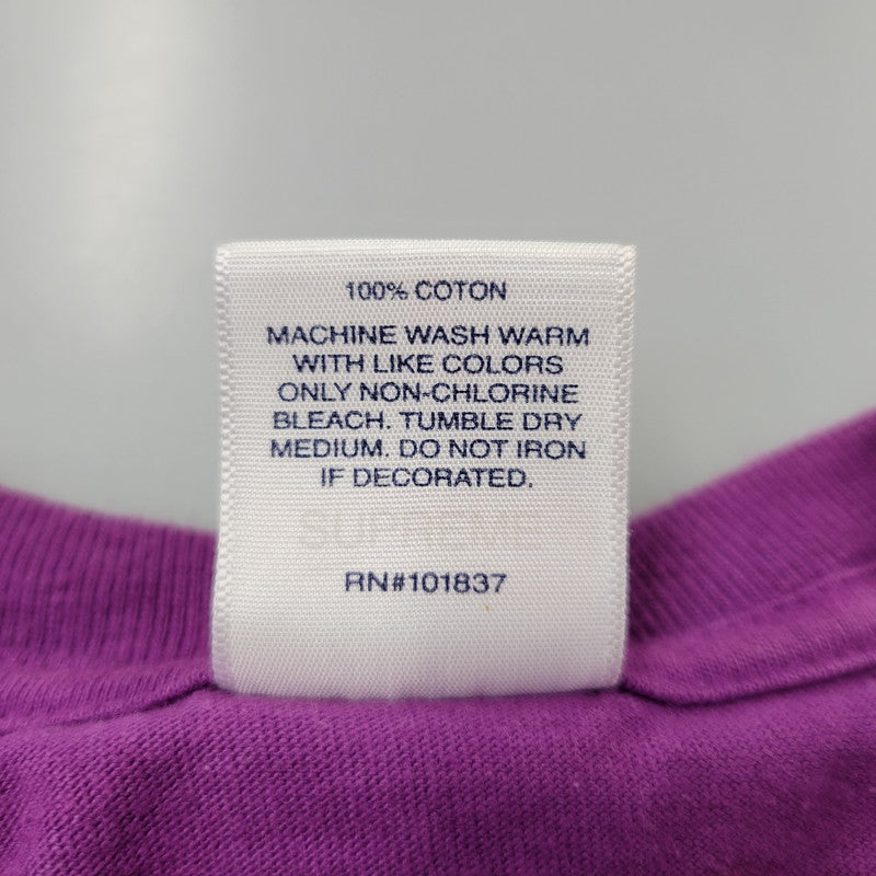 【中古品】【メンズ】 SUPREME シュプリーム 19SS WHO THE FUCK TEE フー ザ ファック Tシャツ トップス 半袖 149-260630-ya-01-izu サイズ：M カラー：パープル 万代Net店