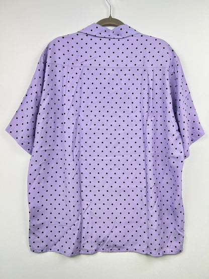 【中古品】【メンズ】 WACKO MARIA ワコマリア 23SS HAWAIIAN SHIRT S/S ( TYPE-5 ) 23SS-WMS-HI05 ハワイアンシャツ ショートスリーブ 半袖 トップス 142-260628-kk-09-hon サイズ：L カラー：パープル 万代Net店