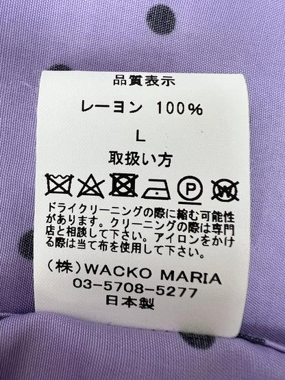 【中古品】【メンズ】 WACKO MARIA ワコマリア 23SS HAWAIIAN SHIRT S/S ( TYPE-5 ) 23SS-WMS-HI05 ハワイアンシャツ ショートスリーブ 半袖 トップス 142-260628-kk-09-hon サイズ：L カラー：パープル 万代Net店