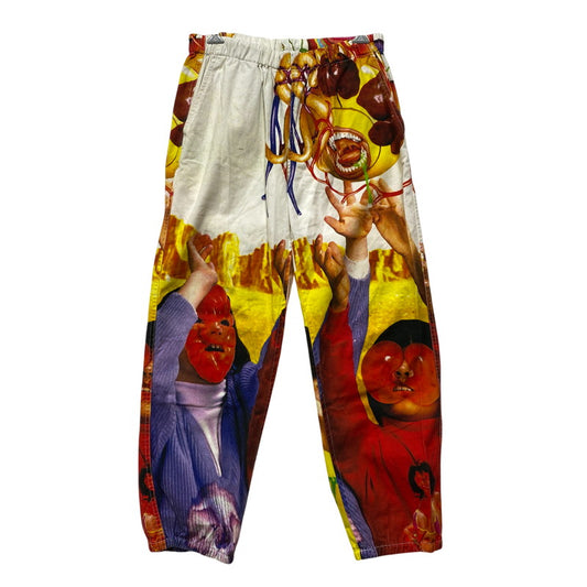 【中古品】【メンズ】 SUPREME シュプリーム × SEKINTANI LA NORIHIRO セキンタニ ラ ノリヒロ SKATE PANT スケート パンツ ボトムス 149-260701-kh-05-izu サイズ：S カラー：マルチ 万代Net店