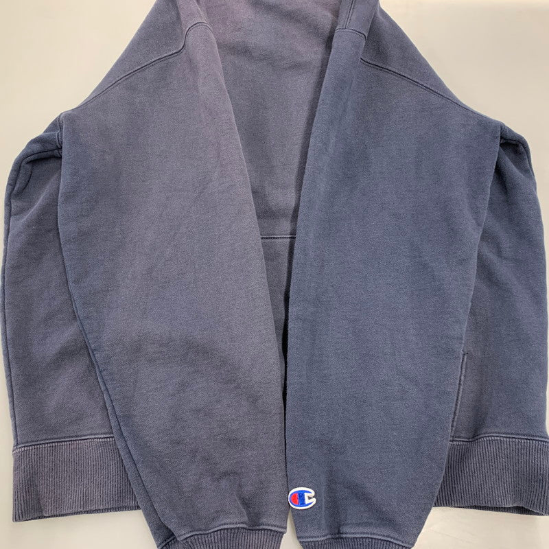 【中古品】【メンズ】 SUPREME×CHAMPION シュプリーム×チャンピオン 19SS OUTLINE HOODED SWEATSHIRT アウトライン フーデッド スウェットシャツ トップス 長袖 149-260711-cs-07-izu サイズ：S カラー：ネイビー 万代Net店