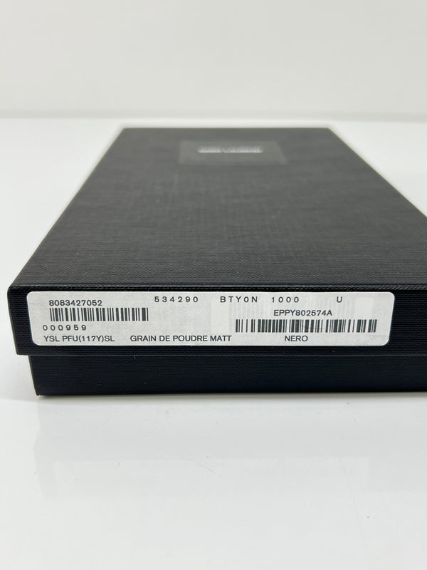 【中古品】【メンズ】 SAINT LAURENT PARIS サンローランパリ ROUND FASTENER LONG WALLET 328558 ラウンドファスナー ロングウォレット 長財布 181-260727-kk-07-hon カラー：BLACK 万代Net店