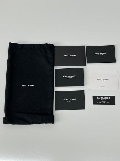 【中古品】【メンズ】 SAINT LAURENT PARIS サンローランパリ ROUND FASTENER LONG WALLET 328558 ラウンドファスナー ロングウォレット 長財布 181-260727-kk-07-hon カラー：BLACK 万代Net店