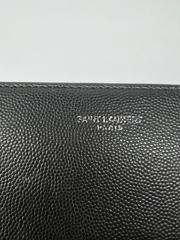 【中古品】【メンズ】 SAINT LAURENT PARIS サンローランパリ ROUND FASTENER LONG WALLET 328558 ラウンドファスナー ロングウォレット 長財布 181-260727-kk-07-hon カラー：BLACK 万代Net店