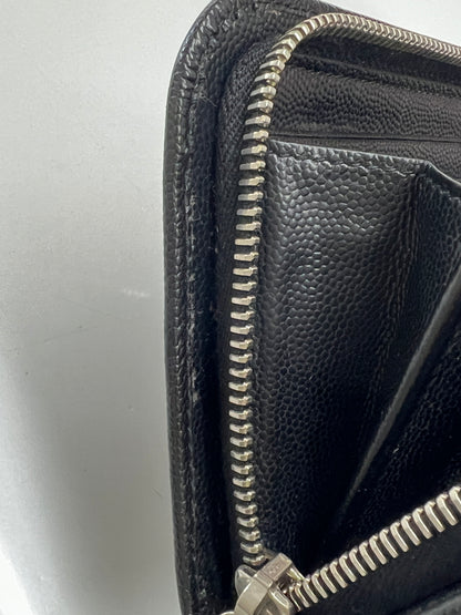 【中古品】【メンズ】 SAINT LAURENT PARIS サンローランパリ ROUND FASTENER LONG WALLET 328558 ラウンドファスナー ロングウォレット 長財布 181-260727-kk-07-hon カラー：BLACK 万代Net店