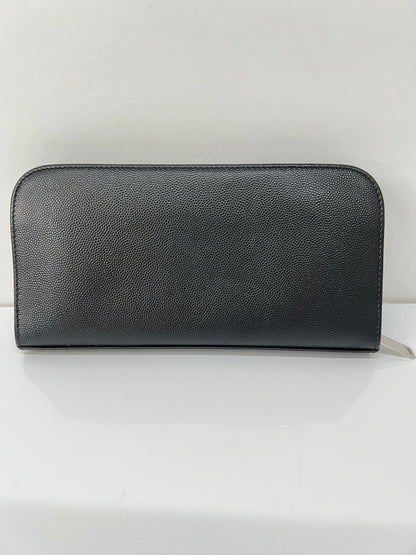 【中古品】【メンズ】 SAINT LAURENT PARIS サンローランパリ ROUND FASTENER LONG WALLET 328558 ラウンドファスナー ロングウォレット 長財布 181-260727-kk-07-hon カラー：BLACK 万代Net店