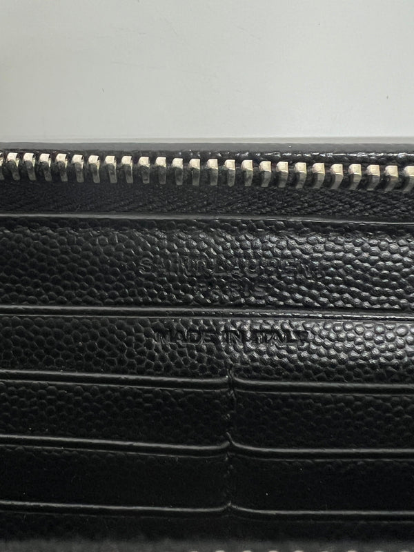 【中古品】【メンズ】 SAINT LAURENT PARIS サンローランパリ ROUND FASTENER LONG WALLET 328558 ラウンドファスナー ロングウォレット 長財布 181-260727-kk-07-hon カラー：BLACK 万代Net店