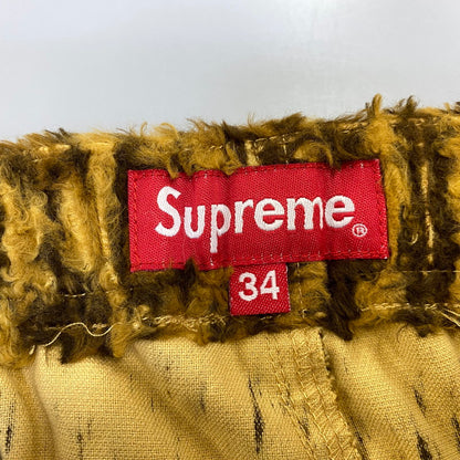 【中古品】【メンズ】 SUPREME シュプリーム FUR BELTED SHORT ファー ベルト ショーツ ショートパンツ ボトムス 149-260701-kh-06-izu サイズ：34 カラー：マルチ 万代Net店