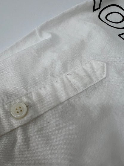 【中古品】【メンズ】 BURBERRY バーバリー 22SS HORSFERRY LOGO OXFORD SHIRT 8036768/71B ホースフェリー ロゴ オックスフォードシャツ 長袖 トップス 141-260801-kk-18-hon サイズ：XS カラー：WHITE 万代Net店
