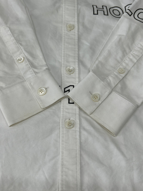 【中古品】【メンズ】 BURBERRY バーバリー 22SS HORSFERRY LOGO OXFORD SHIRT 8036768/71B ホースフェリー ロゴ オックスフォードシャツ 長袖 トップス 141-260801-kk-18-hon サイズ：XS カラー：WHITE 万代Net店