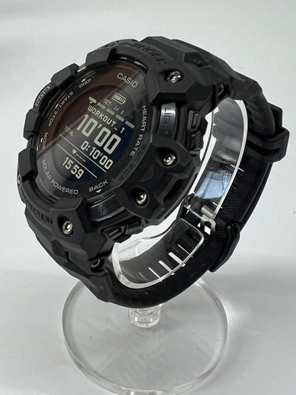 【中古品】【メンズ】 CASIO カシオ G-SHOCK G-SQUAD GBD-H1000 SERIES GBD-H1000-1JR ジーショック 充電式 腕時計 196-260727-kk-10-hon カラー：BLACK 万代Net店
