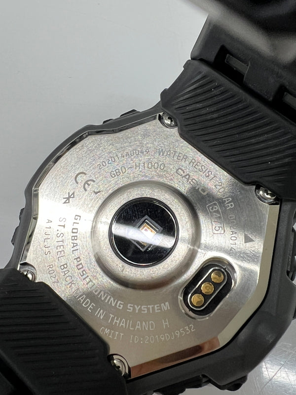【中古品】【メンズ】 CASIO カシオ G-SHOCK G-SQUAD GBD-H1000 SERIES GBD-H1000-1JR ジーショック 充電式 腕時計 196-260727-kk-10-hon カラー：BLACK 万代Net店