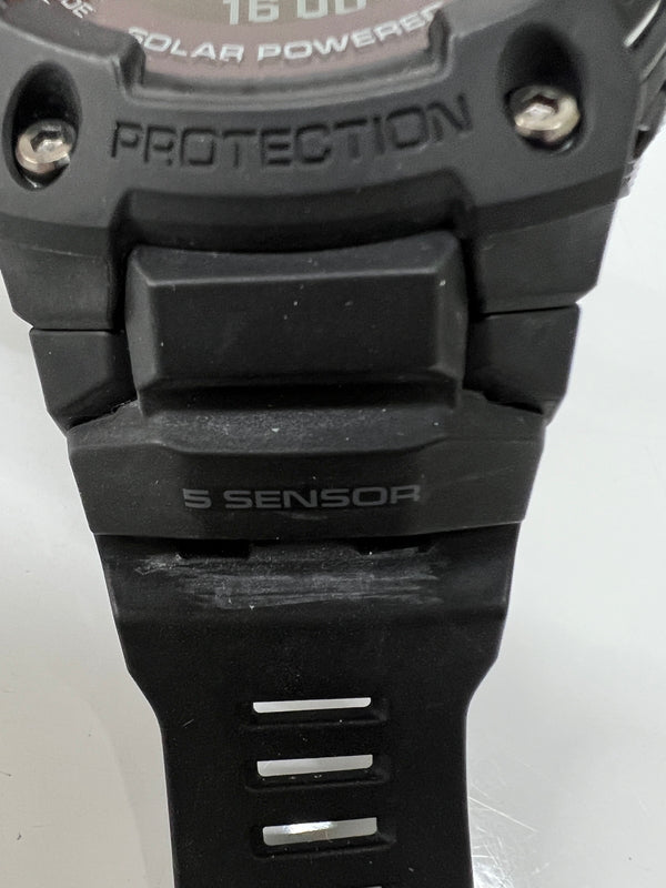 【中古品】【メンズ】 CASIO カシオ G-SHOCK G-SQUAD GBD-H1000 SERIES GBD-H1000-1JR ジーショック 充電式 腕時計 196-260727-kk-10-hon カラー：BLACK 万代Net店