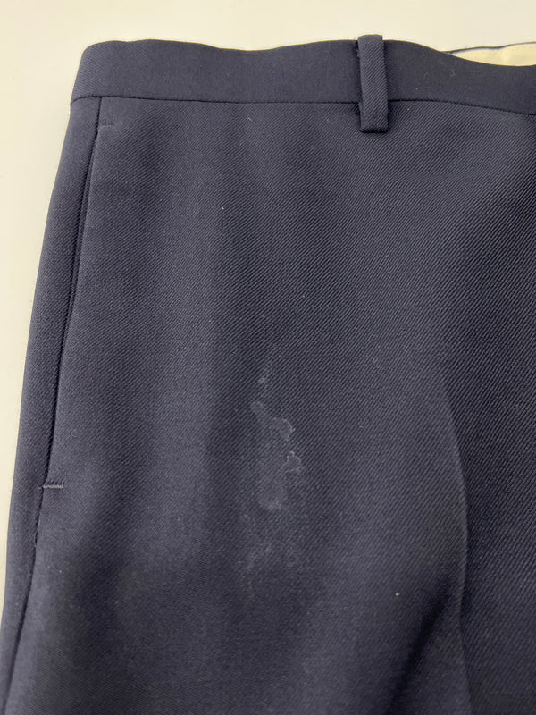 【中古品】【メンズ】 WACKO MARIA ワコマリア SLIM FIT TROUSERS GP-101-BLANKLINE RIVER スリムフィットトラウザーズ ブランクライン リバー ボトムス パンツ 153-260801-kk-27-hon サイズ：XL カラー：NAVY 万代Net店
