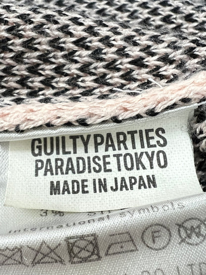 【中古品】【メンズ】 WACKO MARIA ワコマリア DOT JACQUARD KNIT SWEATER ドット ジャガード ニット セーター トップス 142-260808-SH-01-hon サイズ：XL カラー：ピンク/ブラック系 万代Net店