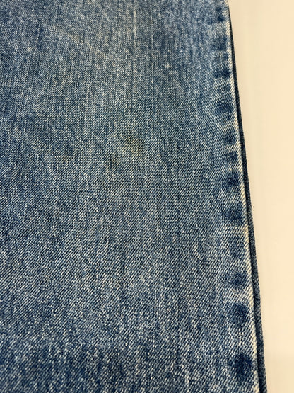 【中古品】【メンズ】 LEVI'S リーバイス 80's 505 DENIM PANTS 505-0216 VINTAGE 80年代 505 デニムパンツ ボトムス ジーンズ ボタン裏刻印T05 USA製 スモールE 両面タブ 88年製造 ヴィンテージ 157-260801-kk-25-hon サイズ：32 カラー：ライトインディゴ 万代Net店