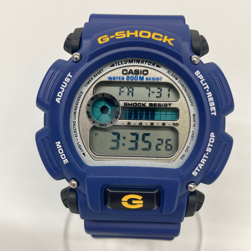 【中古美品】【メンズ】 CASIO カシオ G-SHOCK DIGITAL DW-9052-2VDR ジーショック デジタル クォーツ 腕時計 196-260804-kk-10-hon カラー：ブルー 万代Net店