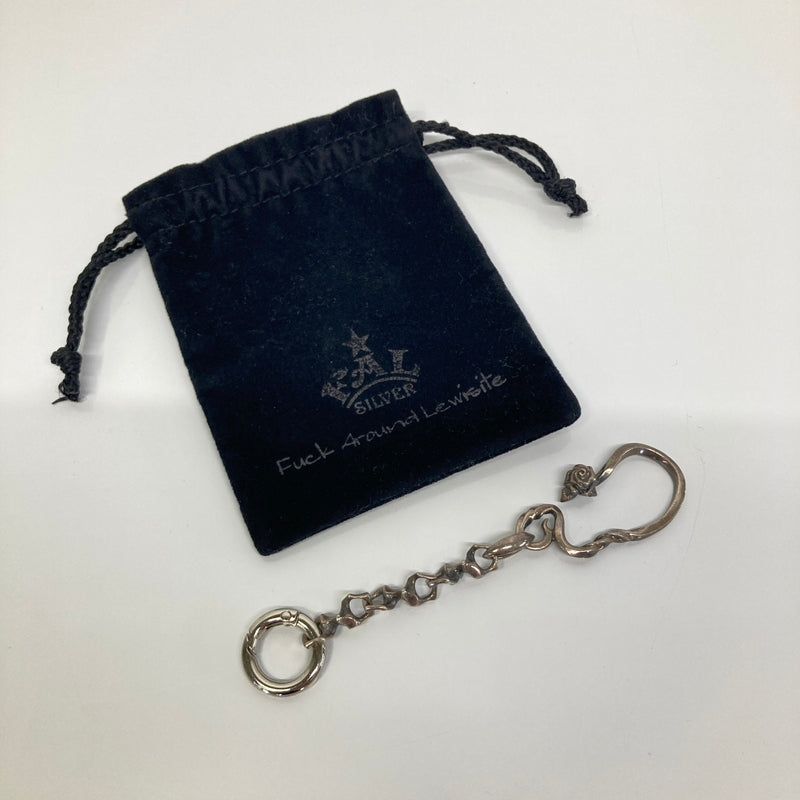 【中古品】【メンズ】 F.A.L (Fuck Around Lewisite) エフエーエル ファックアラウンドルイサイト アイビーキーチェーン FA-K-0028 アクセサリー キーホルダー 192-260804-kk-37-hon カラー：シルバー 万代Net店