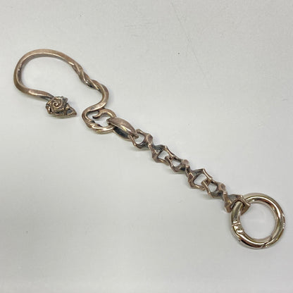 【中古品】【メンズ】 F.A.L (Fuck Around Lewisite) エフエーエル ファックアラウンドルイサイト アイビーキーチェーン FA-K-0028 アクセサリー キーホルダー 192-260804-kk-37-hon カラー：シルバー 万代Net店