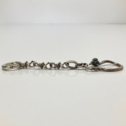 【中古品】【メンズ】 F.A.L (Fuck Around Lewisite) エフエーエル ファックアラウンドルイサイト アイビーキーチェーン FA-K-0028 アクセサリー キーホルダー 192-260804-kk-37-hon カラー：シルバー 万代Net店