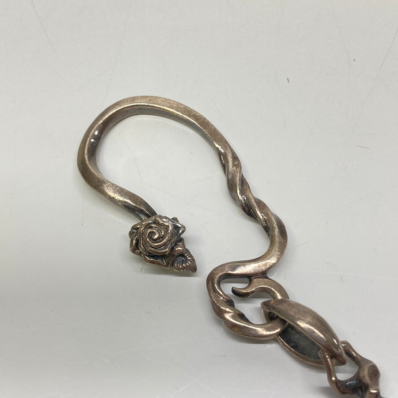 【中古品】【メンズ】 F.A.L (Fuck Around Lewisite) エフエーエル ファックアラウンドルイサイト アイビーキーチェーン FA-K-0028 アクセサリー キーホルダー 192-260804-kk-37-hon カラー：シルバー 万代Net店