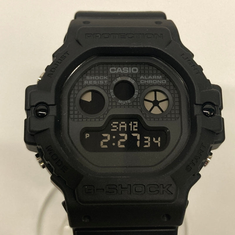 【中古美品】【メンズ】 CASIO カシオ G-SHOCK DIGITAL 5900 SERIES DW-5900BB-1DR ジーショック デジタル クォーツ 腕時計 196-260804-kk-06-hon カラー：ブラック 万代Net店