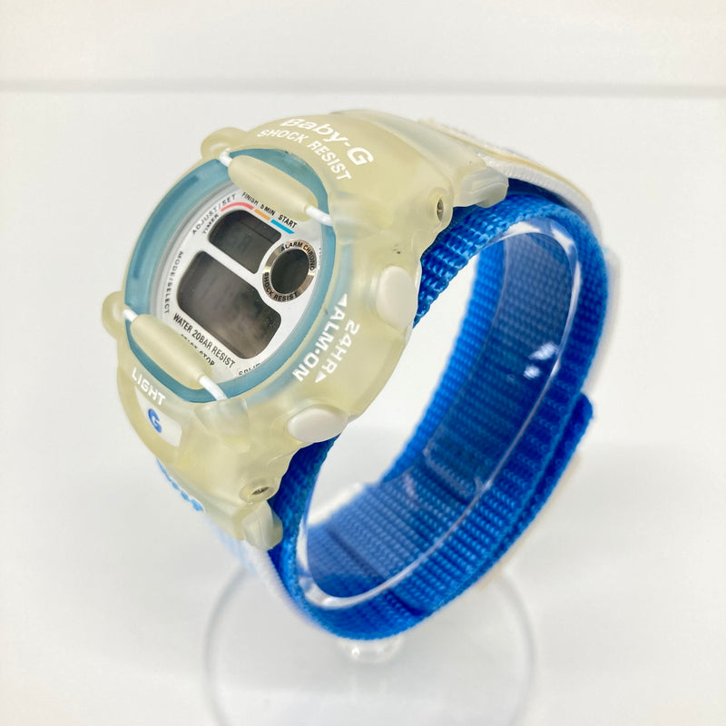 【現状渡し品】【レディース】 CASIO カシオ BABY-G REEF BG-370 W.C.C.S. ベビージー リーフ クォーツ 世界サンゴ礁保護協会モデル 腕時計 G-SHOCK 196-260804-kk-14-hon カラー：クリア 万代Net店