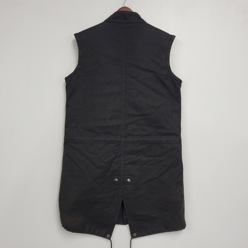 【現状渡し品】【レディース】 CHRISTIAN DADA クリスチャンダダ QUILTING LINER SWITCHING LEATHER MOD COAT キルティングライナー スイッチング レザー モッズコート 168-260829-as-18-izu サイズ：M カラー：ブラック 万代Net店