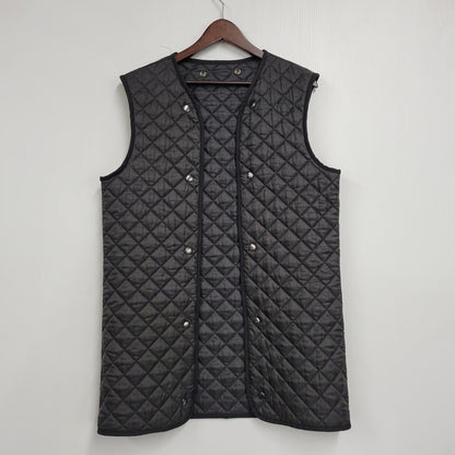 【現状渡し品】【レディース】 CHRISTIAN DADA クリスチャンダダ QUILTING LINER SWITCHING LEATHER MOD COAT キルティングライナー スイッチング レザー モッズコート 168-260829-as-18-izu サイズ：M カラー：ブラック 万代Net店